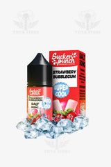 Sucker punch - strawbery bubble gum super cool salt