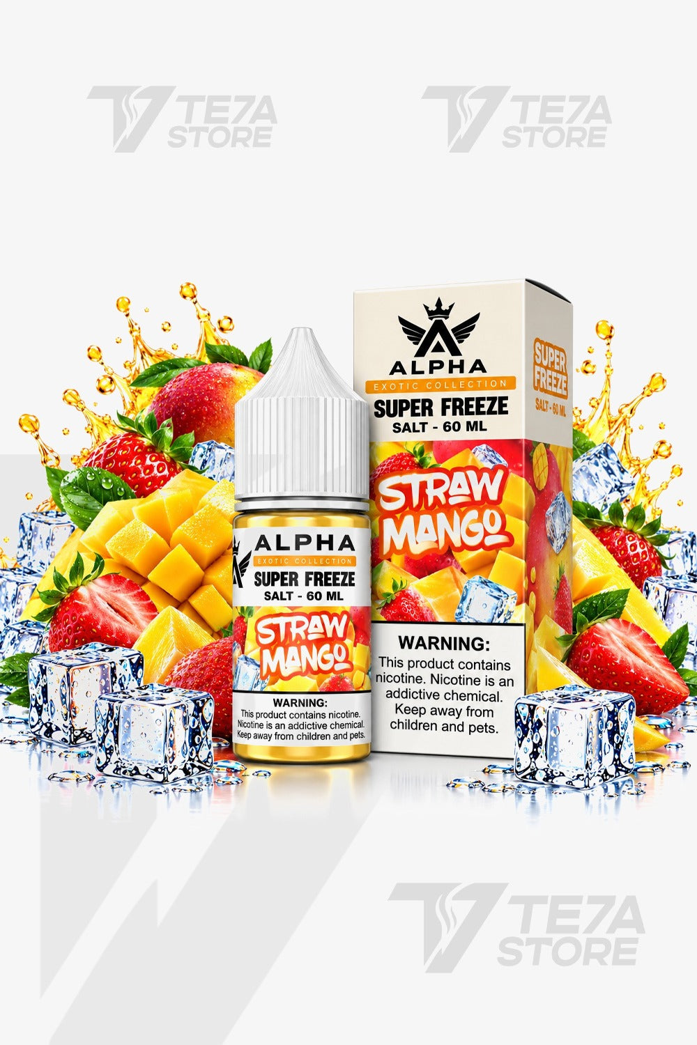 ALPHA- STRAW MANGO SUPER COOL