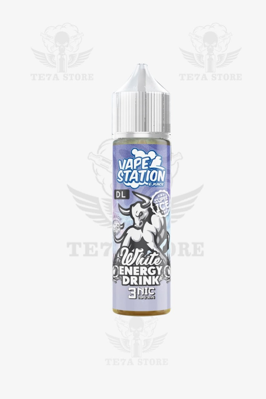 vape station-white energy drink super ice