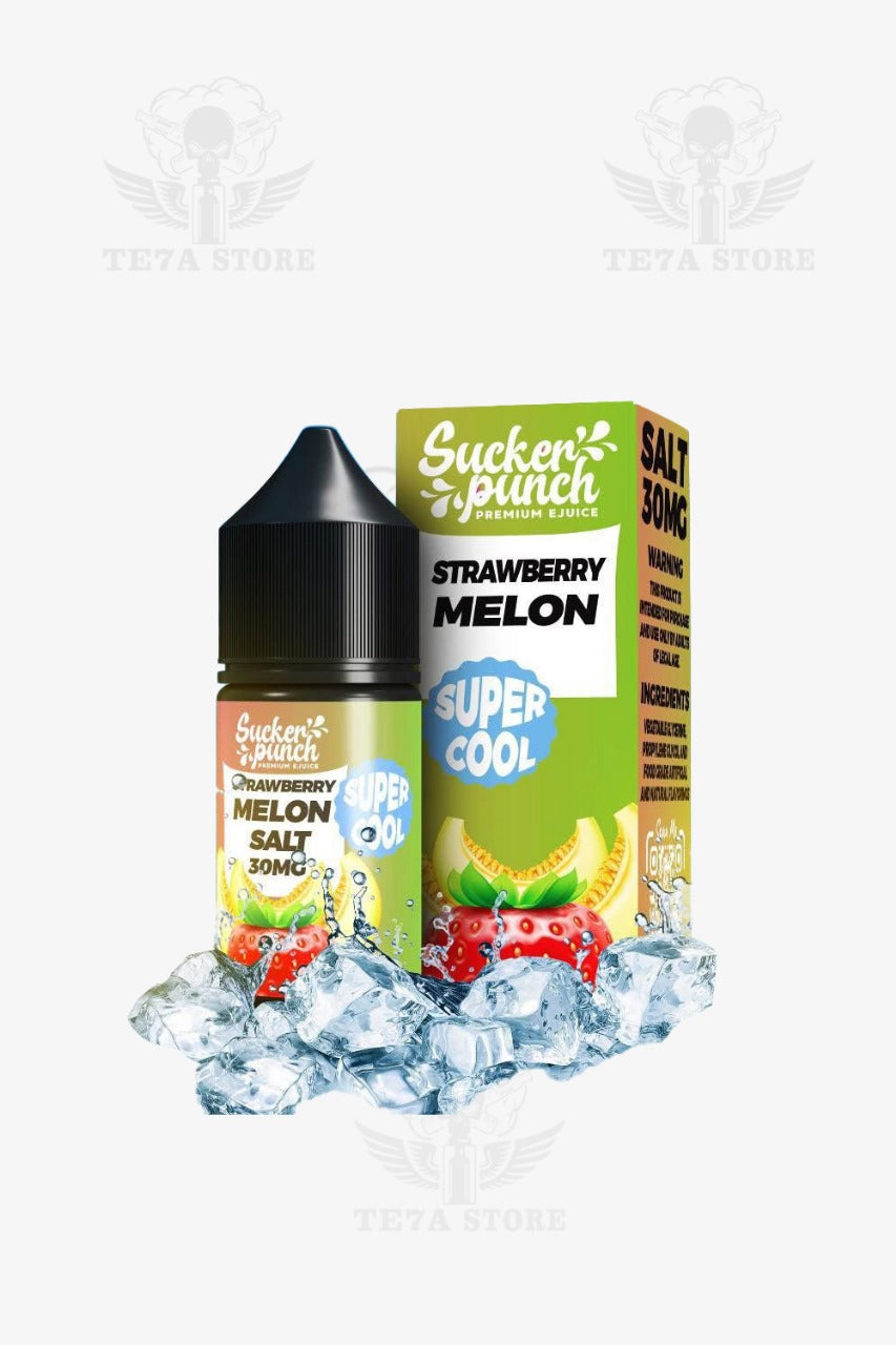 Sucker punch - Strawberry melon super cool salt
