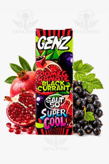 GENZ-POMEGRANATE BLACK CURRANT SUPER COOL SALT 50MG