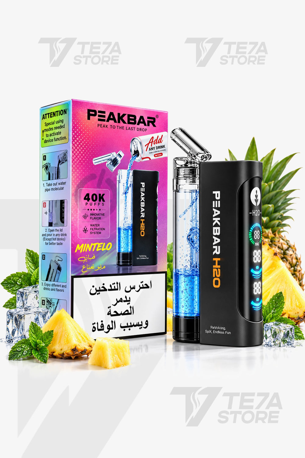 PEAKBAR 40K DISPOSABLE