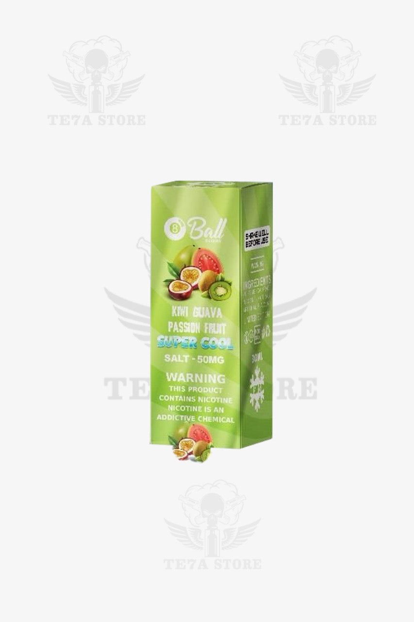 8 ball- kiwi guava passion fruit  super cool