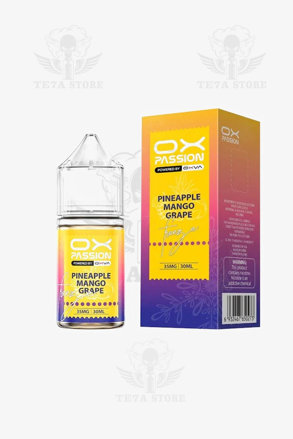 ox passion- SUPERCOOL PINEAPPLE MANGO GRAPE