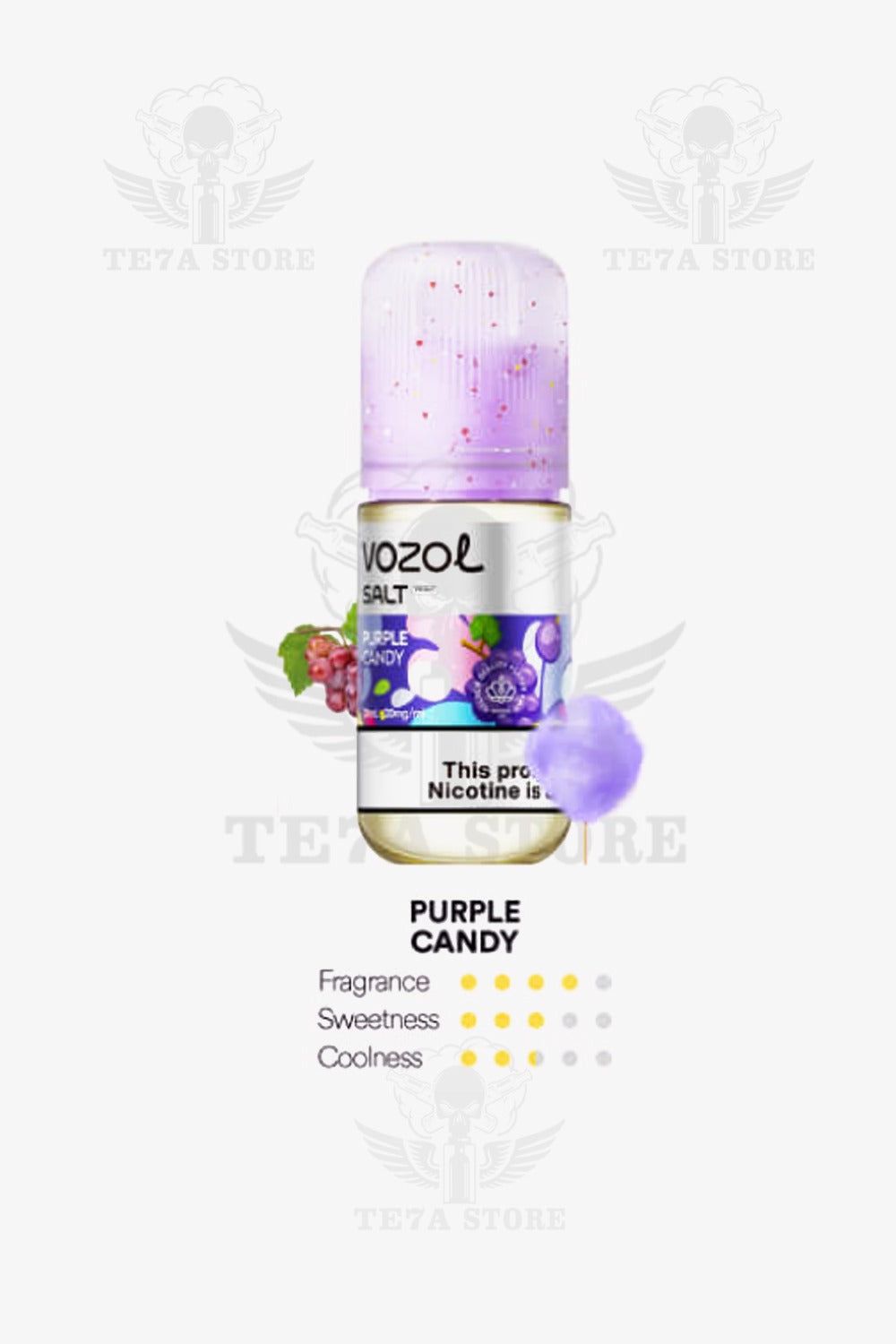 VOZOL SALT 50 MG- PURPLE CANDY