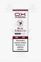 ox passion- RUM TOBACCO