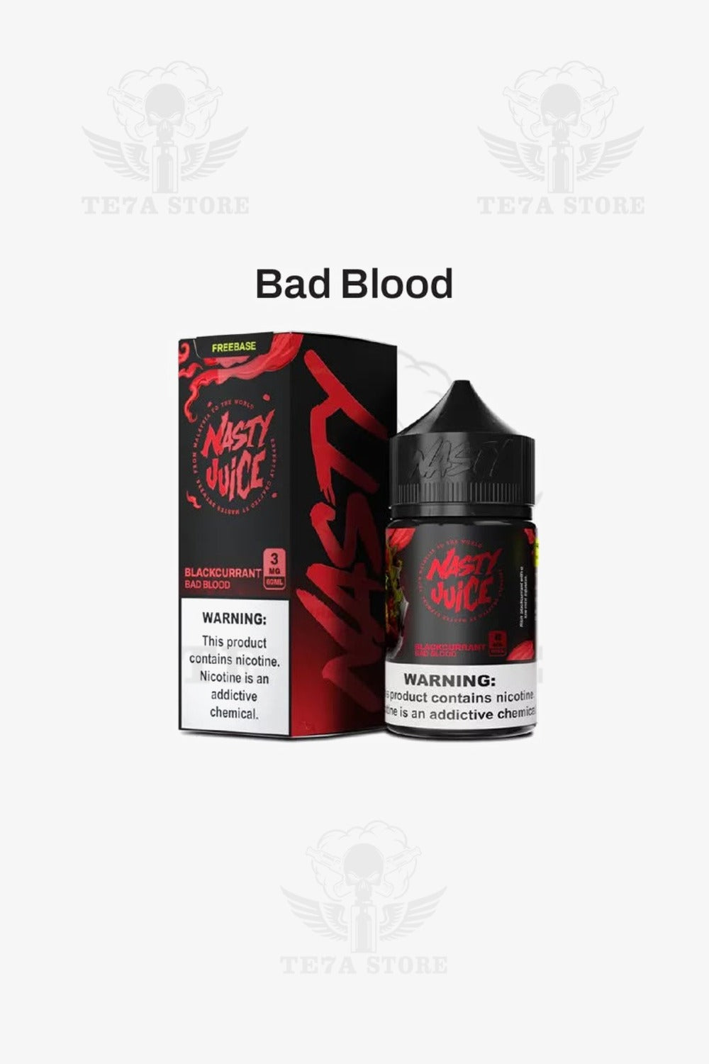 NASTY- BLACKCURRANT BAD BLOOD DL 3MG