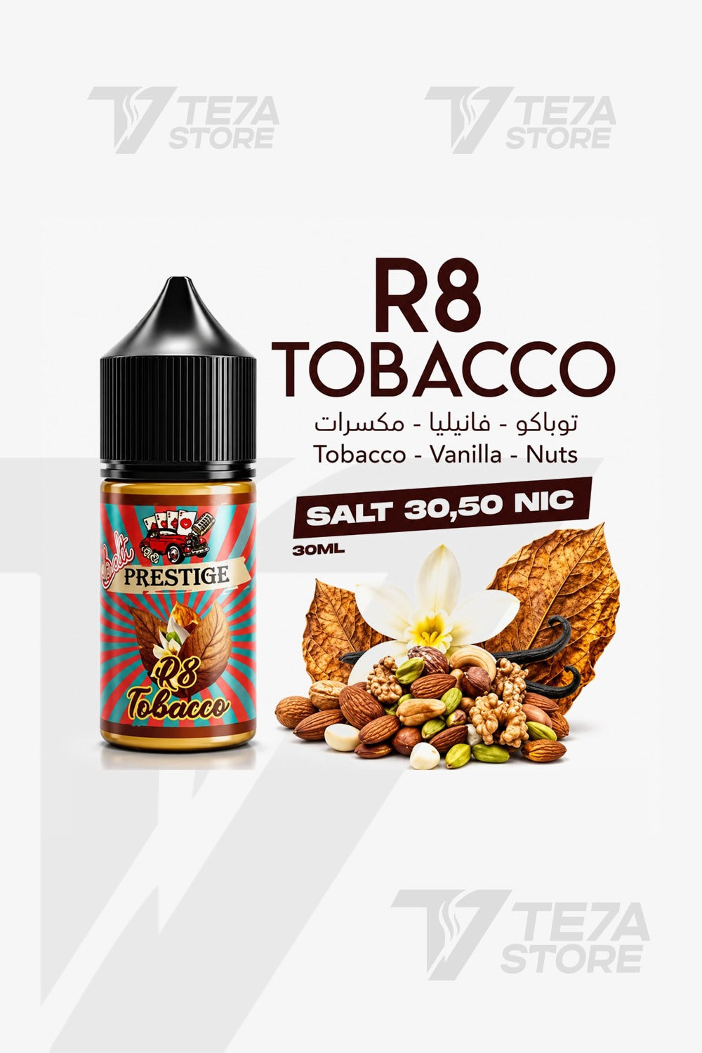 PRESTIGE R8 TOBACCO SALT