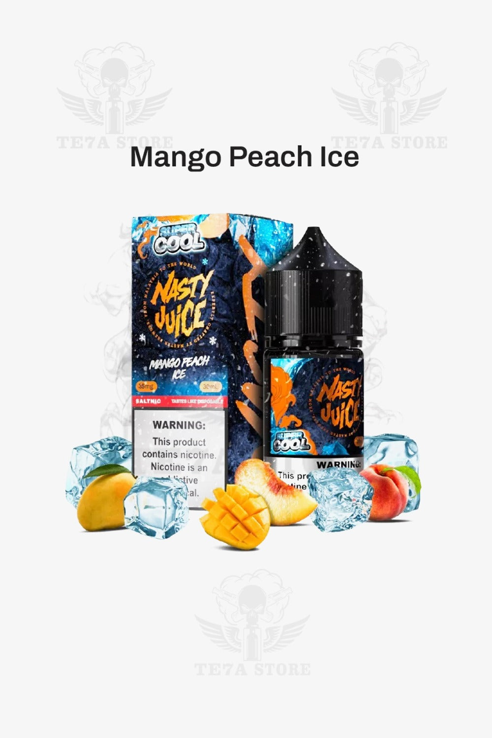 nasty -mango peach ice dl 3nic