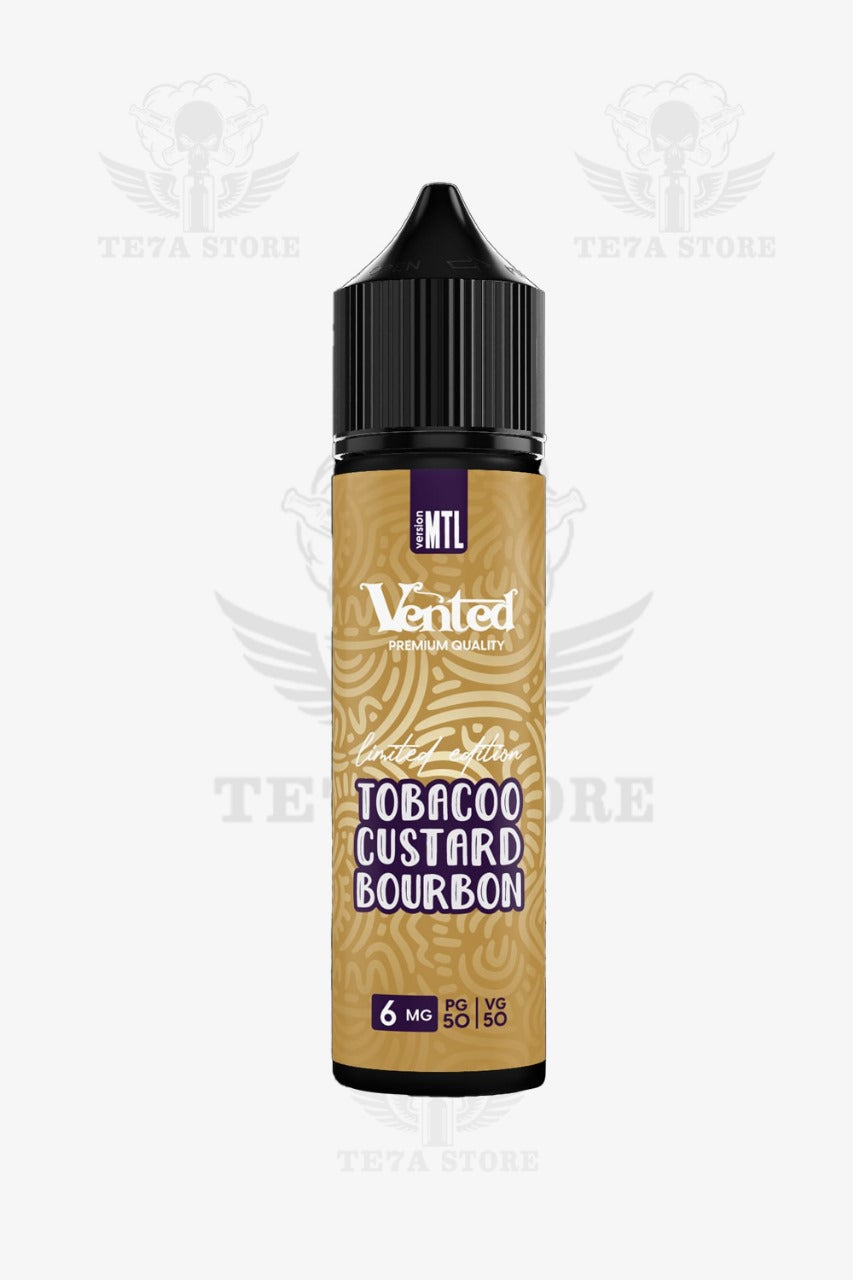 Vented- tobacoo custard borboun