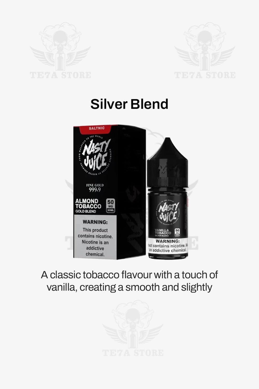 nasty- vanila tobacco