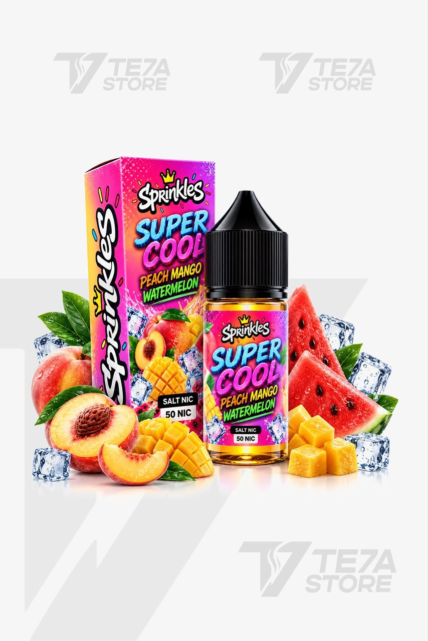 SPRINKLES- SUPER COOL PEACH MANGO WATERMELON