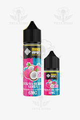 Mirage -strawberry sobia -strawberry wtth coconut milk