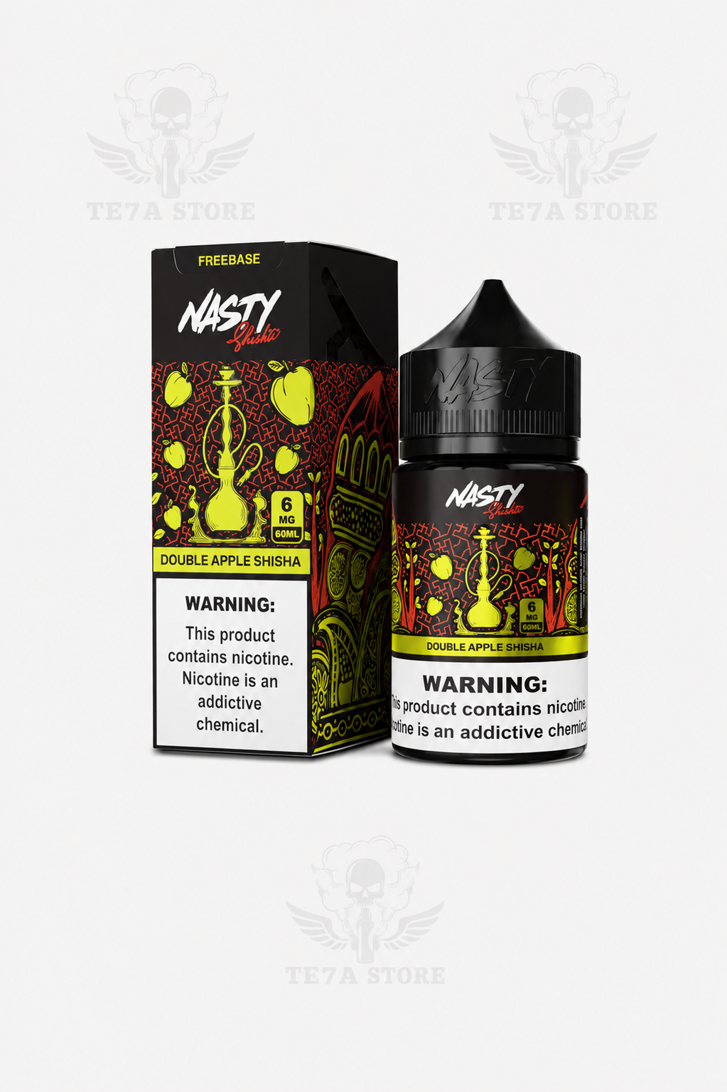 Nasty - DOUBLE APPLE SHISHA DL 3MG
