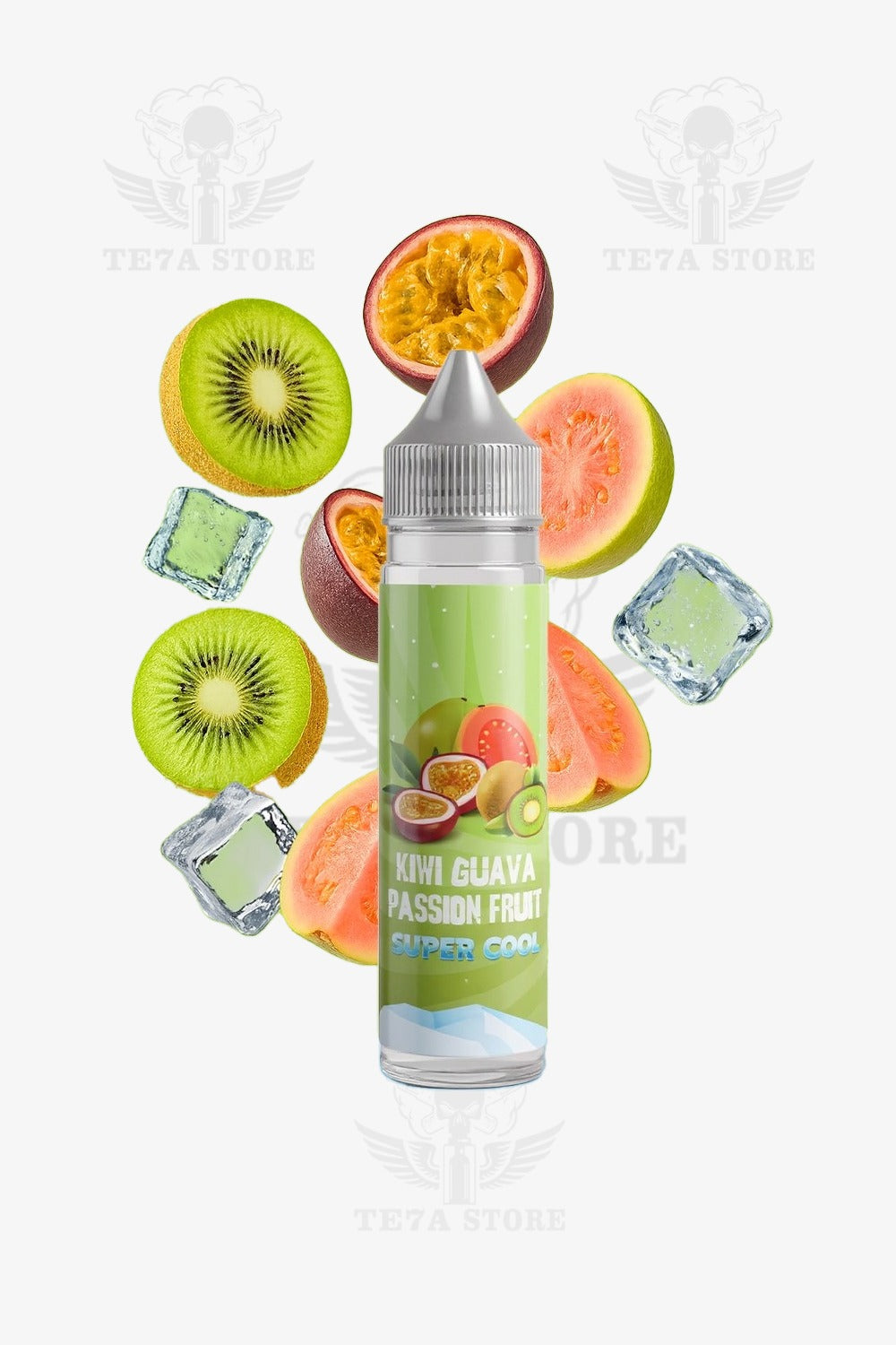 8 ball- kiwi guava passion fruit  super cool