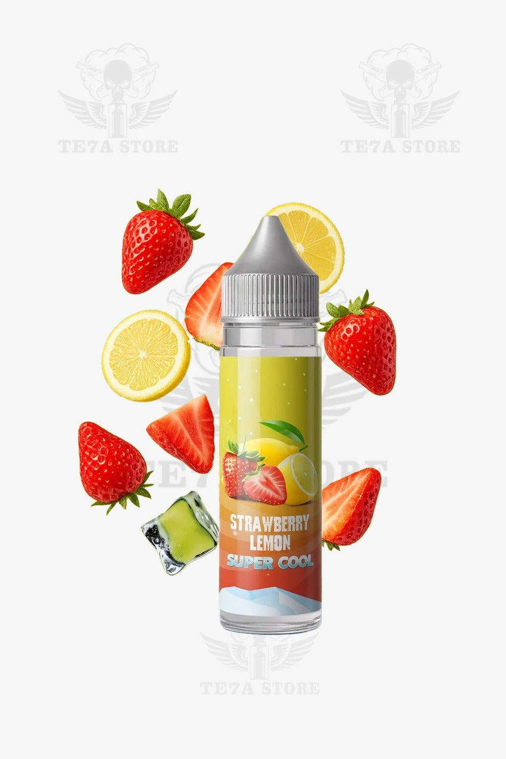 8 ball- strawberry lemon super cool