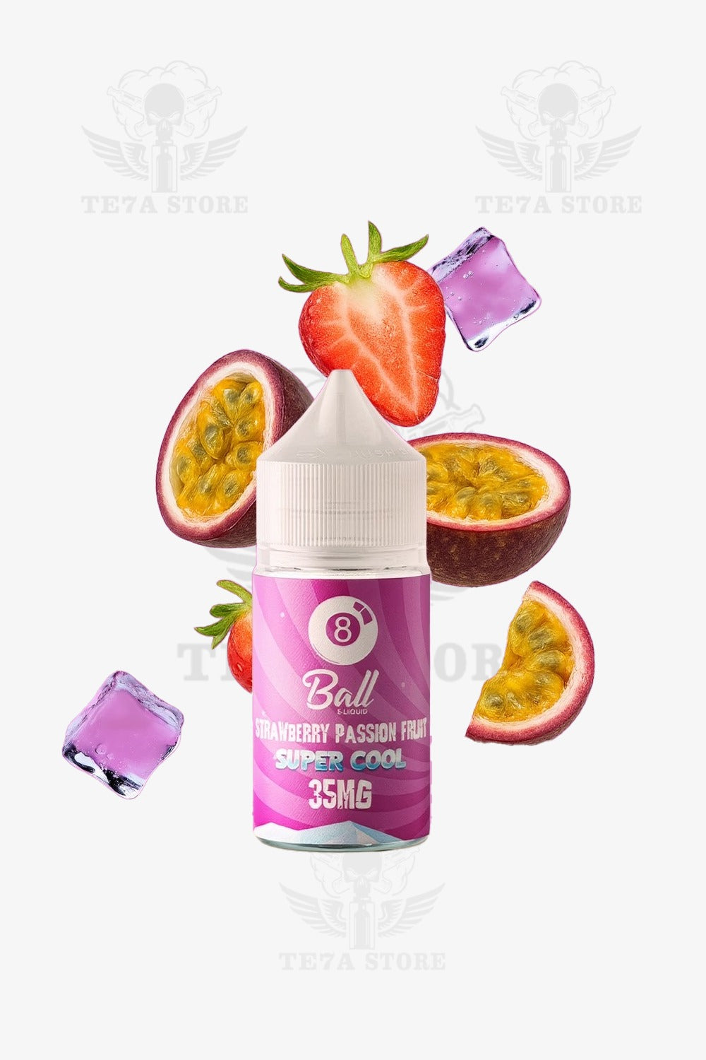8 ball- strawberry passion fruit super cool