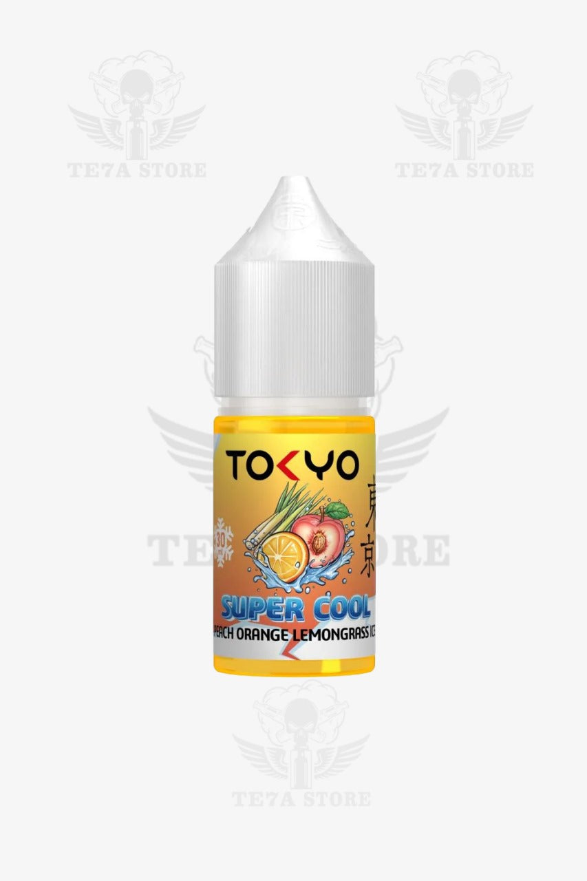 tokyo - SUPER COOL  Peach Orange Lemongrass Ice