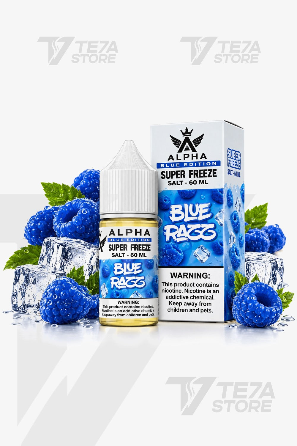 ALPHA- BLUE RAZZ SUPER COOL