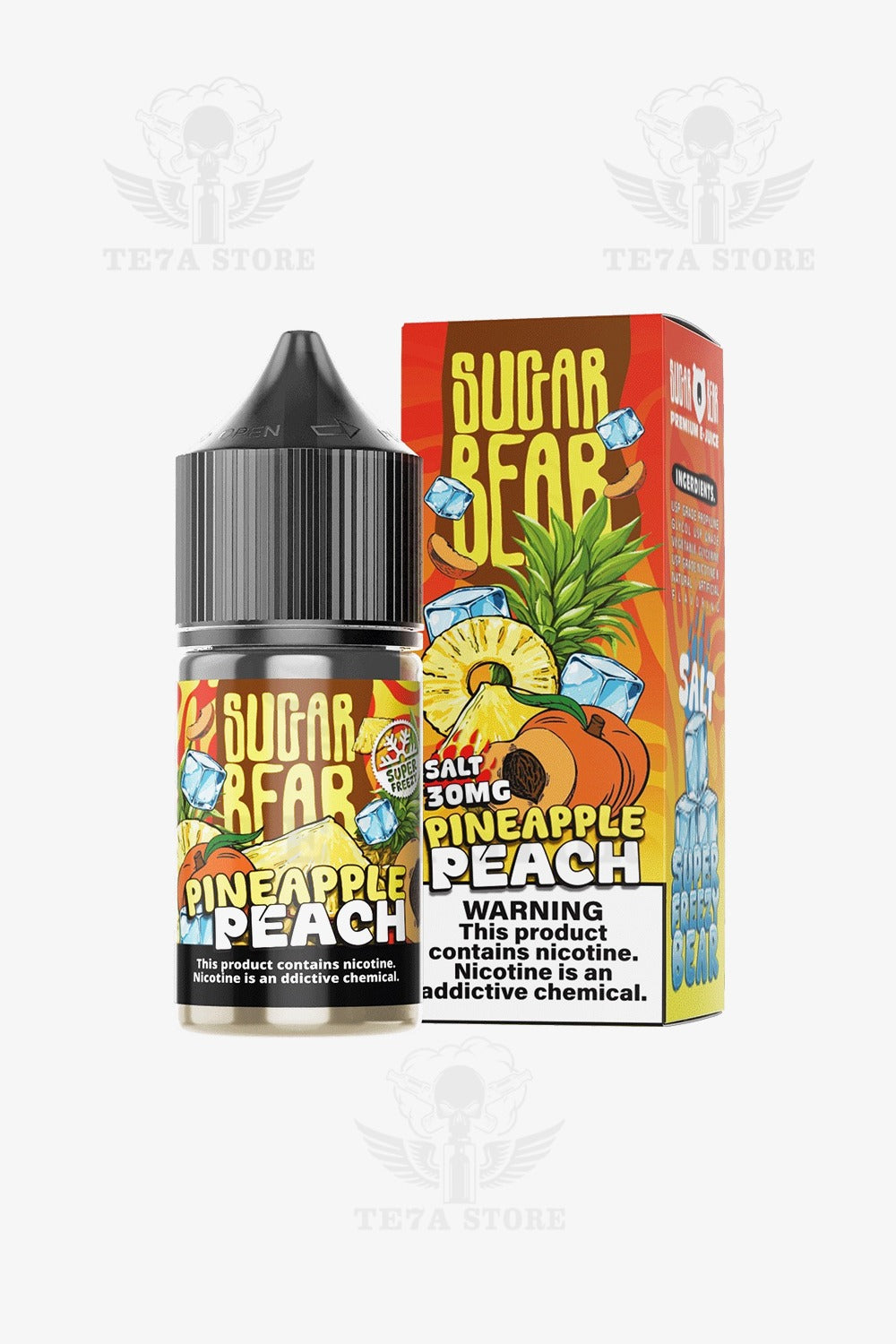 SUGAR BEAR - PINEAPPLE PEACH  SUPER FREEAY BEAR