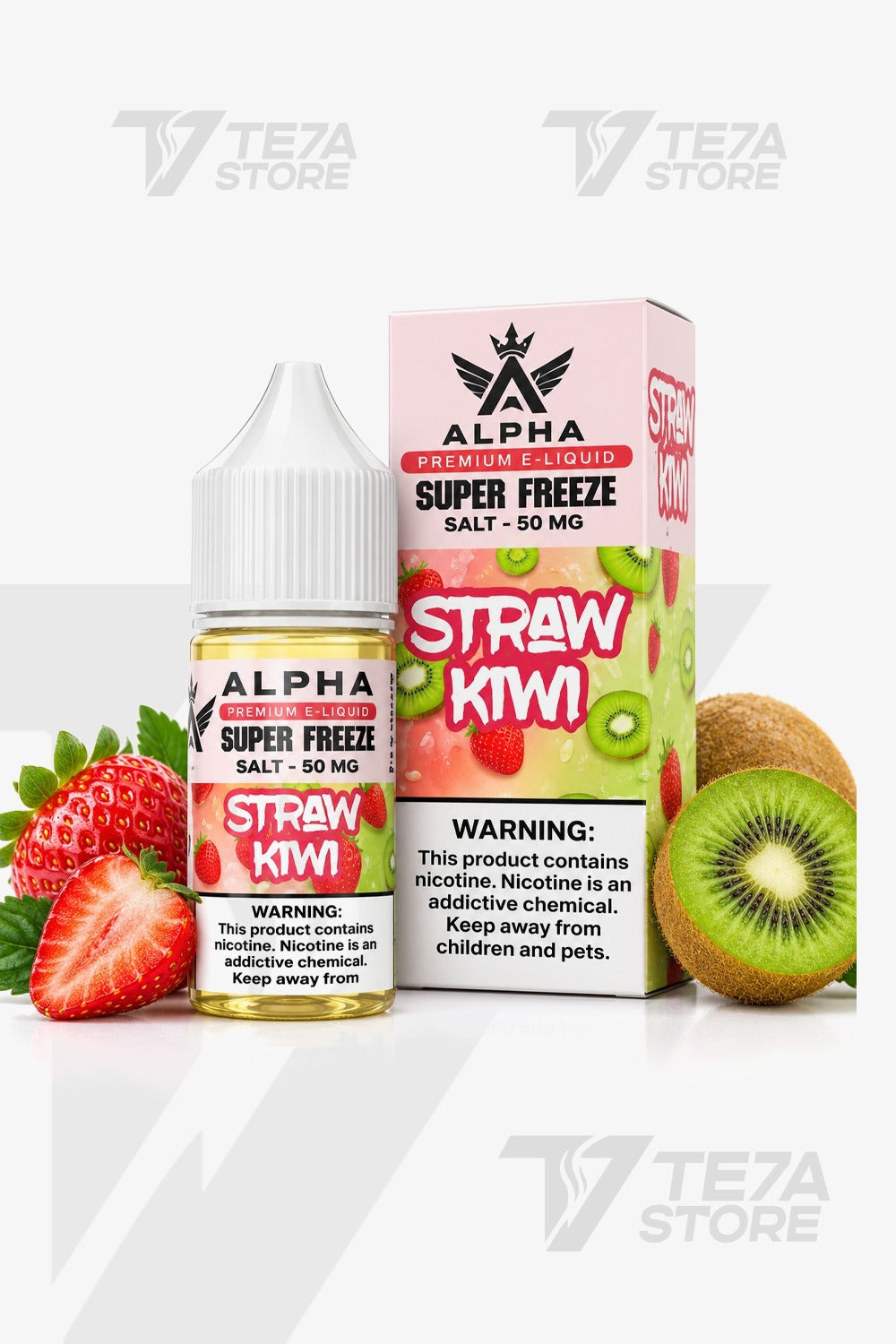 ALPHA- STRAW KIWI SUPER COOL