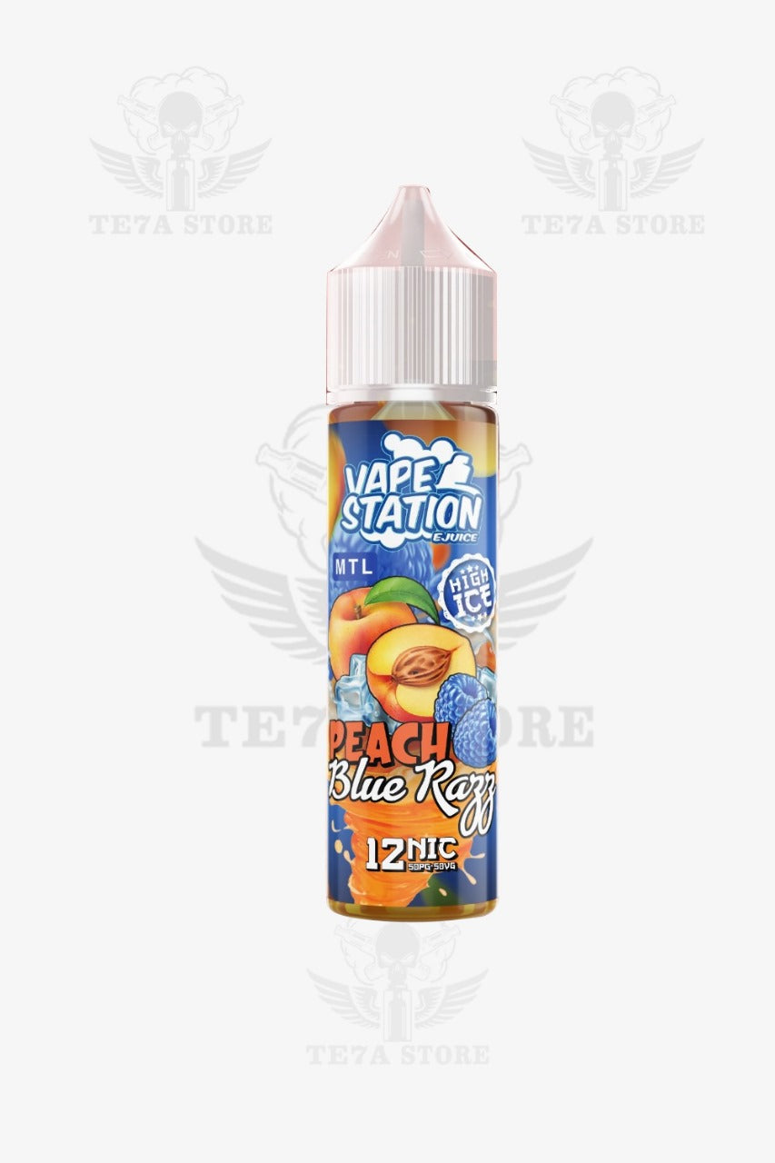 vape station-peach blue eazz super ice