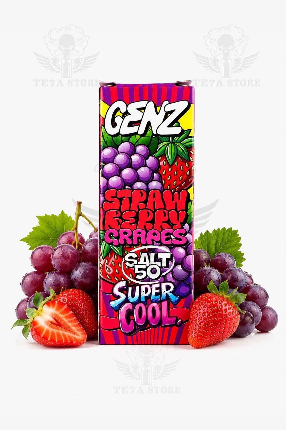 GENZ-STRAWBEERY GRAPES SUPER COOL SALT 50MG