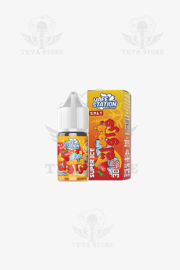 vape station- salt   super ice