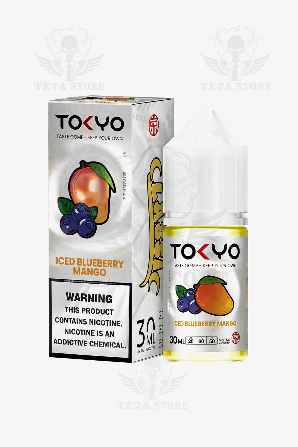 OKYO-CLASSIC ICED MANGO BLUEBERRY