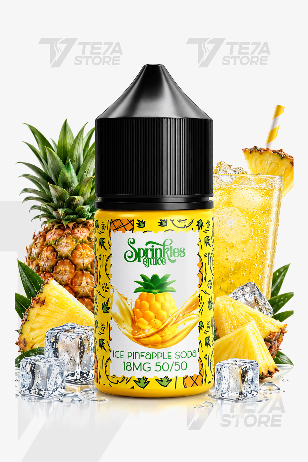 SPRINKLES - Ice pineapple soda