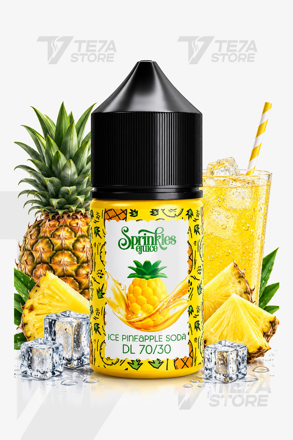 SPRINKLES - Ice pineapple soda